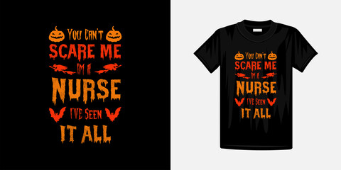 New halloween t shirt illustration. High quality t-shirt design beautiful and eye catching vector design.