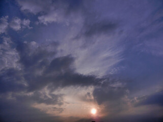 &ldquo;Clouds come floating into my life, no longer to carry rain or usher storm, but to add color to my sunset sky.&rdquo;