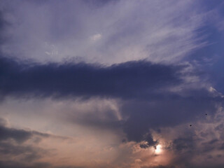 &ldquo;Clouds come floating into my life, no longer to carry rain or usher storm, but to add color to my sunset sky.&rdquo;