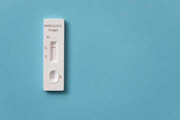 Negative test result by using rapid test device for COVID-19