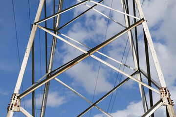 Obraz premium structure of a power line