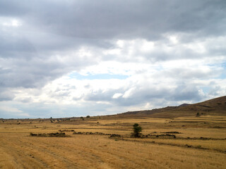 Rural landscapes along the roads of Cappadocia