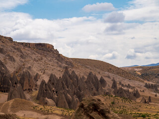 Valley view in Cappadocia, Turkey