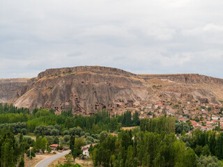 Valley view in Cappadocia, Turkey