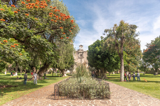 Iglesia principal de Malinalco Estado de M&eacute;xico 