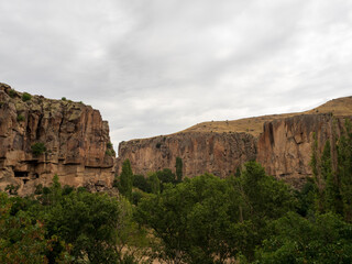 Naklejka na ściany i meble Ihlara Valley in Central Anatolia, Turkey