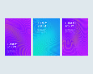 Modern Neon Line Background