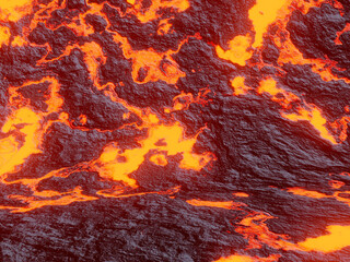 Basaltic lava. Abstract volcanic background.