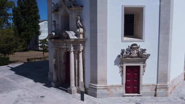 Aveiro - Igreja do Senhora das Barrocas, vista a&eacute;rea