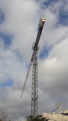 crane on a site