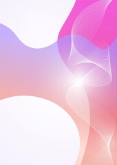 Fluid Background wave theme liquid and lines light color violet