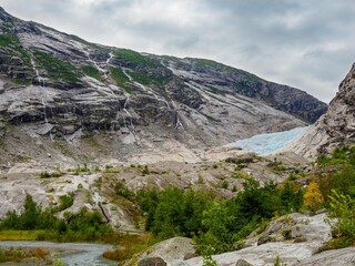 Nigardsbreen glacier, Norway.