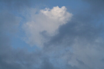 Nubes en el cielo