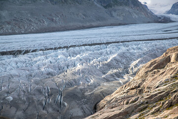 Am Aletschgletscher