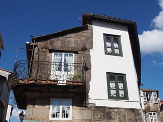 Old streets and typical architecture of Santiago de Compostela, Galicia, Spain, Europe
Antique buildings
Santiago's road