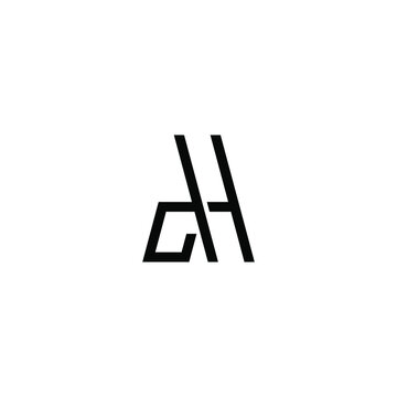 Ah Latter Vector Logo Abstrack