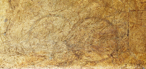 old  golden metal ancient background