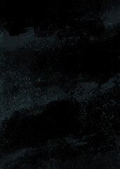 Black textured illustration. Black industrial background. Trendy black background, scandinavian style, modern black wall, stone texture. Soiled wall