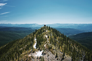 trail in the mountains
