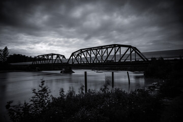 Fototapeta premium city harbour bridge