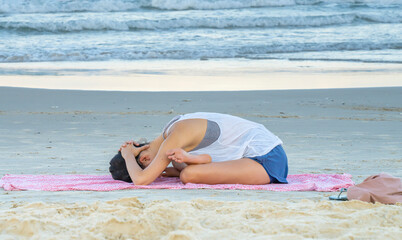 Yoga on the Beach