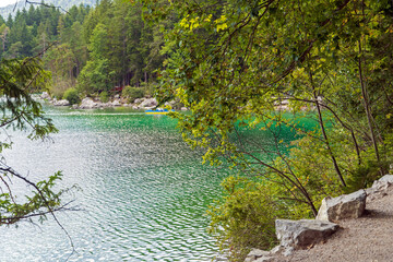 Fototapeta premium Eibsee, Bayern
