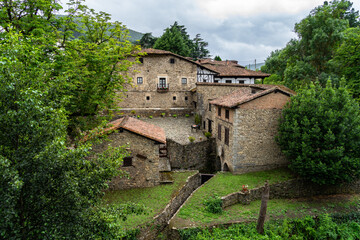 Fototapeta na wymiar Potes village in Cantabria, Spain.