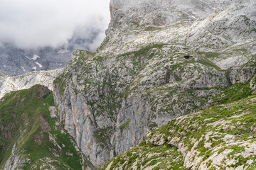 Fuentede in Picos de Europa mountain, Cantabria, Spain.