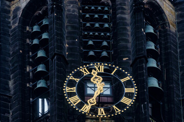 Carillon Nieuwe Kerk Delft, Zuid-Holland province, The Netherlands