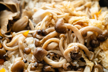 キノコの炊込みご飯