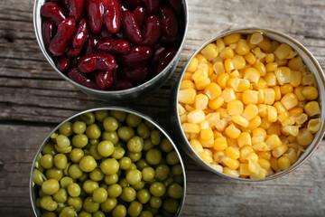 Canned beans. Useful trace elements. Ingredients for cooking. Proper nutrition, non-GMO. Organic food. Canned food, long-term storage.
