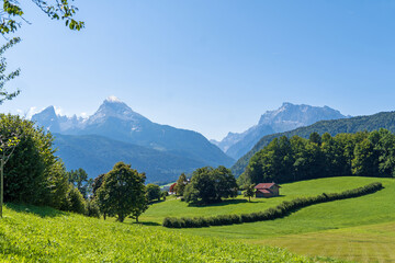 Obraz premium Watzmann im Berchtesgadener Land