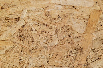 OSB texture can be used as background. Construction, fresh renovation, building materials concept