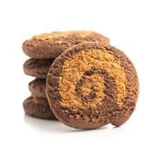 Sweet chocolate biscuits.