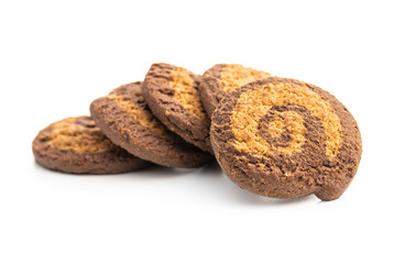 Sweet chocolate biscuits.