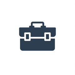 Toolbox solid flat icon. vector glyph illustration