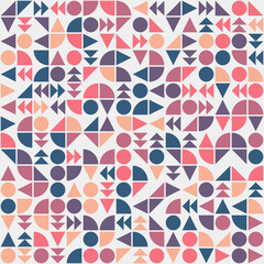 Abstract Geometric Pattern generative computational art illustration