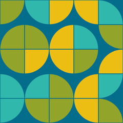 Abstract Geometric Pattern generative computational art illustration