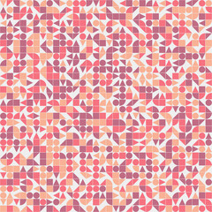 Abstract Geometric Pattern generative computational art illustration