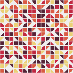 Abstract Geometric Pattern generative computational art illustration