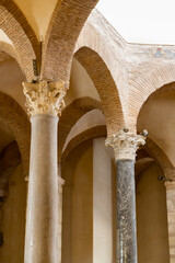 Santa Sofia Church (Chiesa di Santa Sofia), UNESCO World Heritage Site, Benevento, Campania, Italy