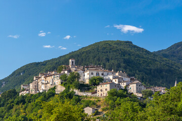 Fototapeta na wymiar Scanno, National Park of Abruzzo, Province of L'Aquila, region of Abruzzo, Italy