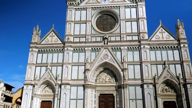 Cathedral of the Holy Cross or Basilica di Santa Croce is the principal Franciscan Church in Florence, Tuscany,Italy