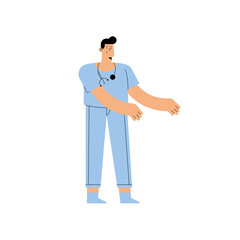 man nurse with uniform