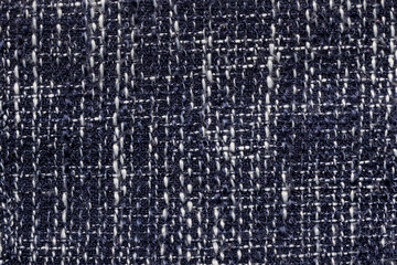 Texture backdrop photo of dark blue colored denim cloth.