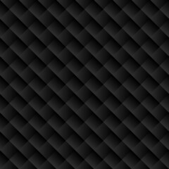 Obraz premium black geometrical background, seamless pattern