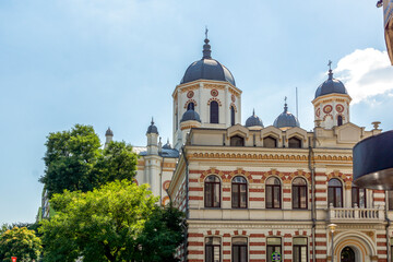 Saint Spyridon the New Church in city of Bucharest, Romania