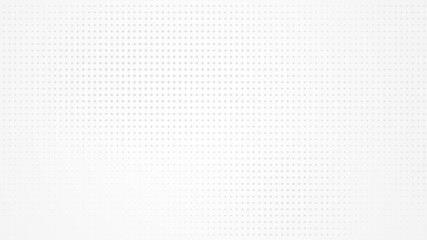 Dot white gray pattern gradient light texture background. Abstract  technology big data digital background. 3d rendering.