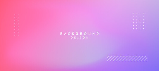 Abstract blurred gradient background. Colorful smooth banner template. Mesh backdrop with bright colors. Vector