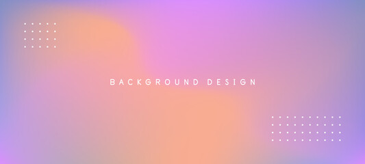 Abstract blurred gradient background. Colorful smooth banner template. Mesh backdrop with bright colors. Vector